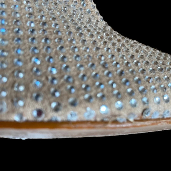 Schutz Sybil Crystal Zip Stiletto Bootie  Sz: 8.5 - Picture 11 of 11